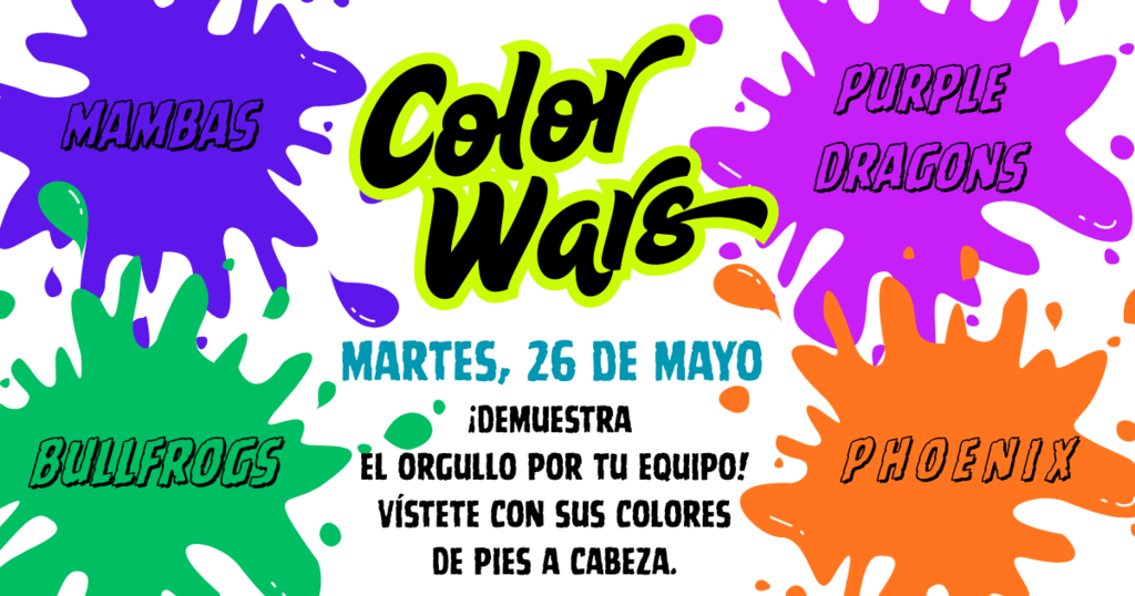 Butler School: On Tuesday, May 26th, we will hold the last field day! Dress up by wearing your team’s color. Click link: https://canva.link/wp0j0hx8iurn61y