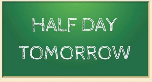 Half Day 11:40amm 
