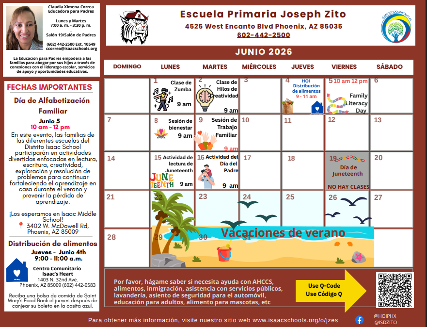 June Calendar 