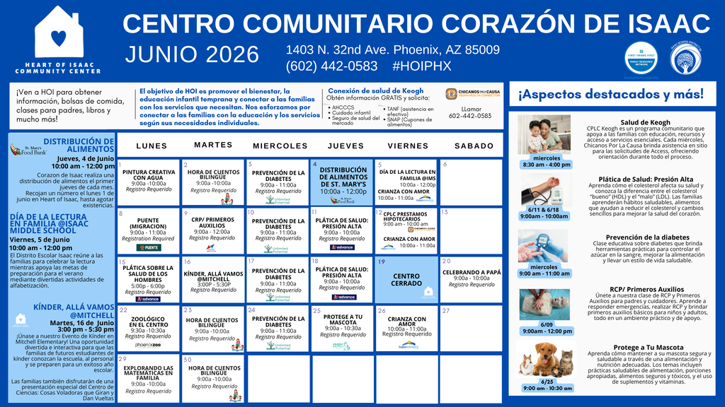 June Calendar