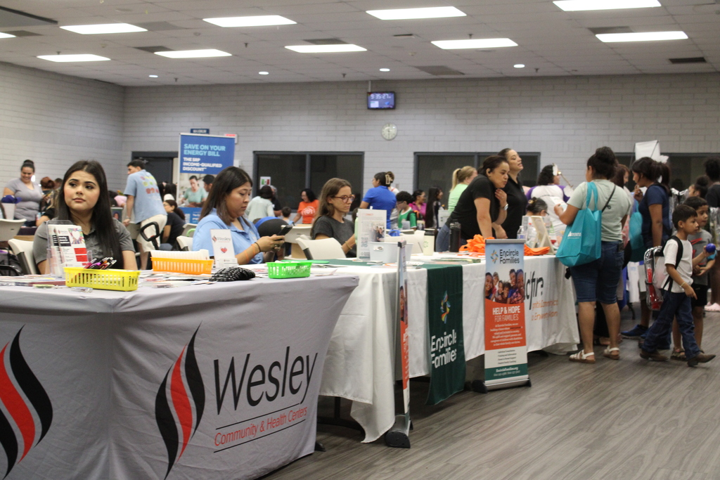 Thank you to everyone who helped make our Back-to-School Health Fair at Isaac Middle School a success!  We are proud to see our community come together to support our families with school supplies, health services, community resources, and so much more. 💙  A special thank you to all of our community partners, volunteers, staff, and families for helping our students start the new school year healthy, prepared, and ready to learn.  📺 Be sure to check out the news coverage highlighting this amazing community event!