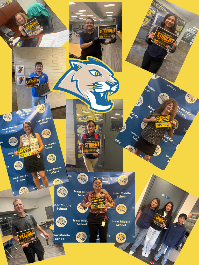 A great first day at Isaac Middle School! Our students, teachers, and staff are ready for a new year of learning, growth, and success.