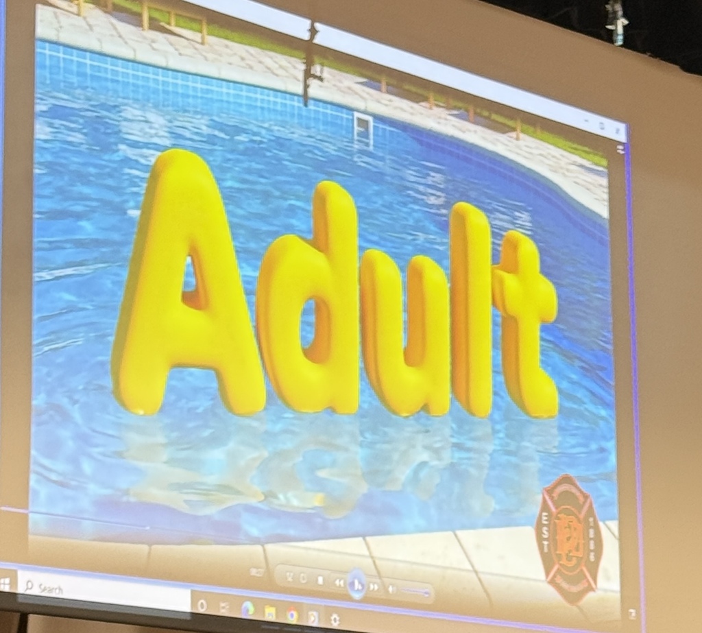 ABCs water safety poster 