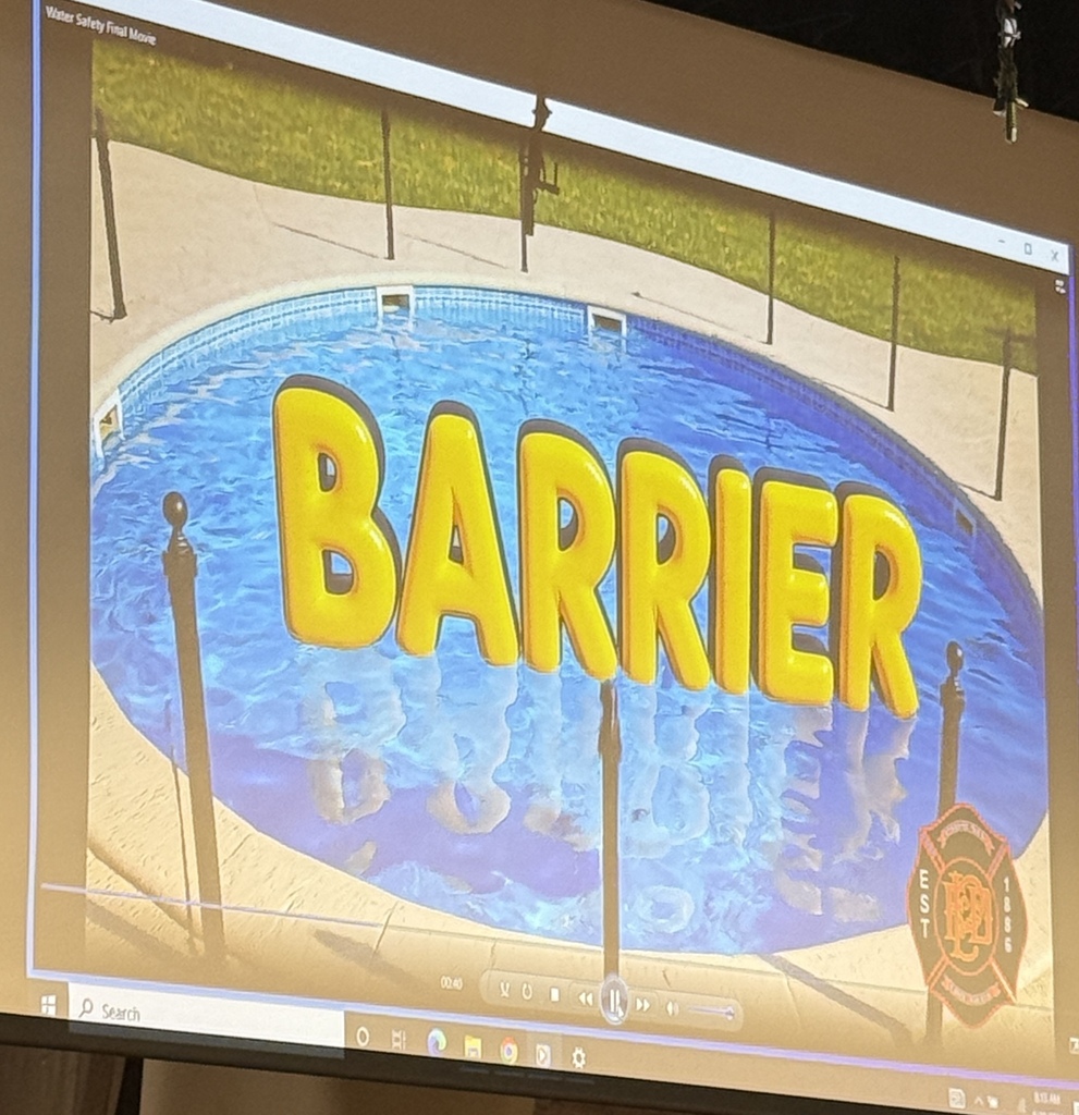 ABCs water safety poster 