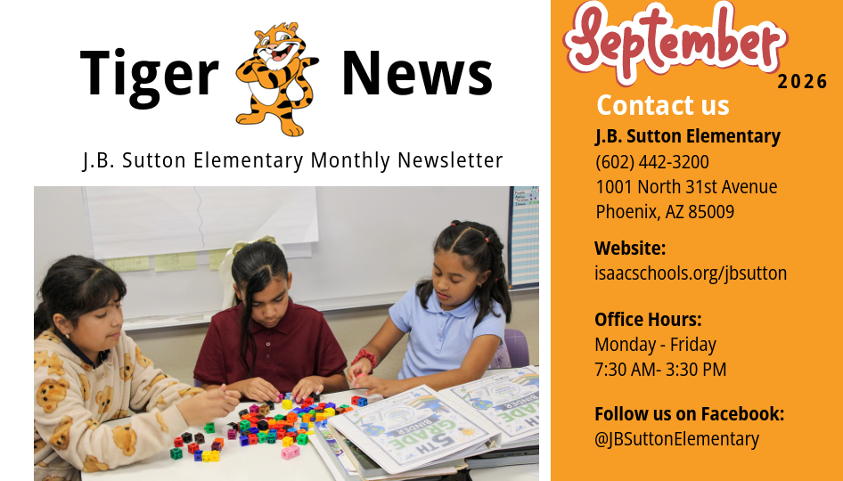 September news Letter Cover