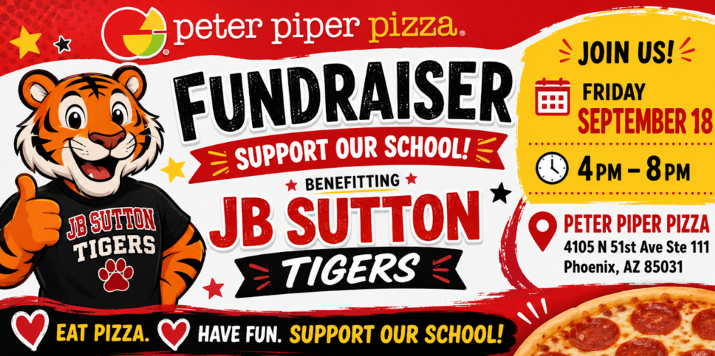 Pizza Fundraiser English