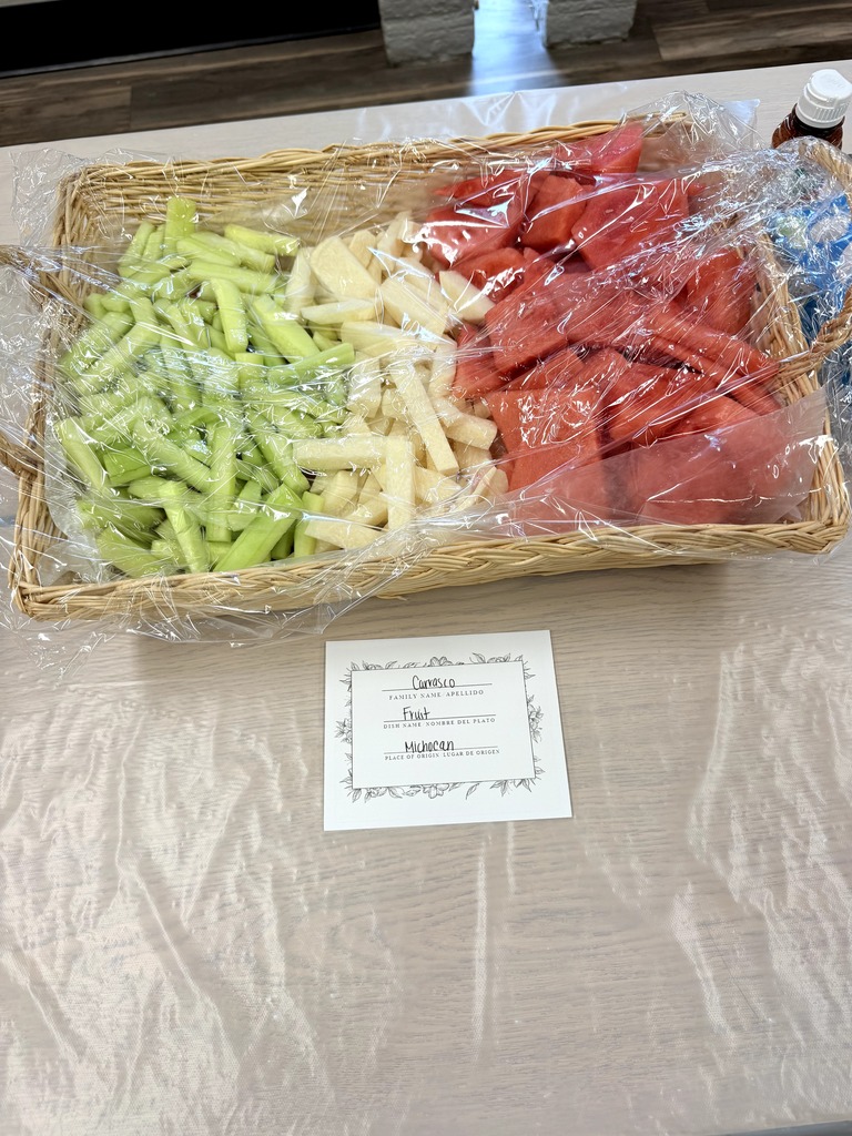 Special food from Title 1 Night.