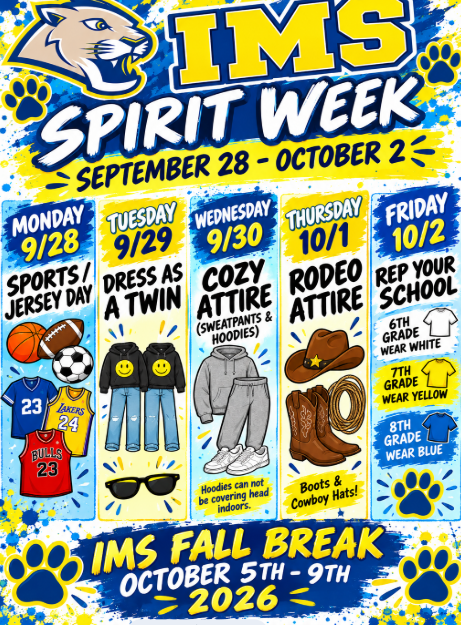 Fall 2026 Spirit Week