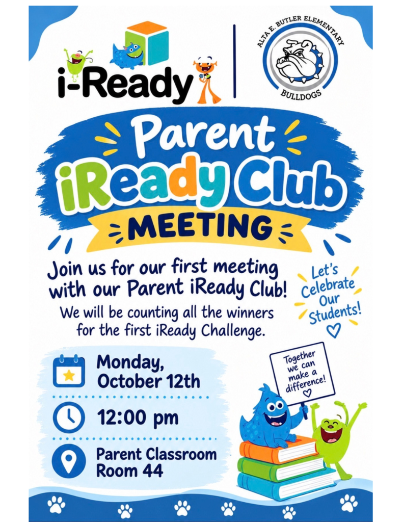 1st i-Ready Challenge Counting Day. Primer Día de Conteo del primer reto de i-Ready.