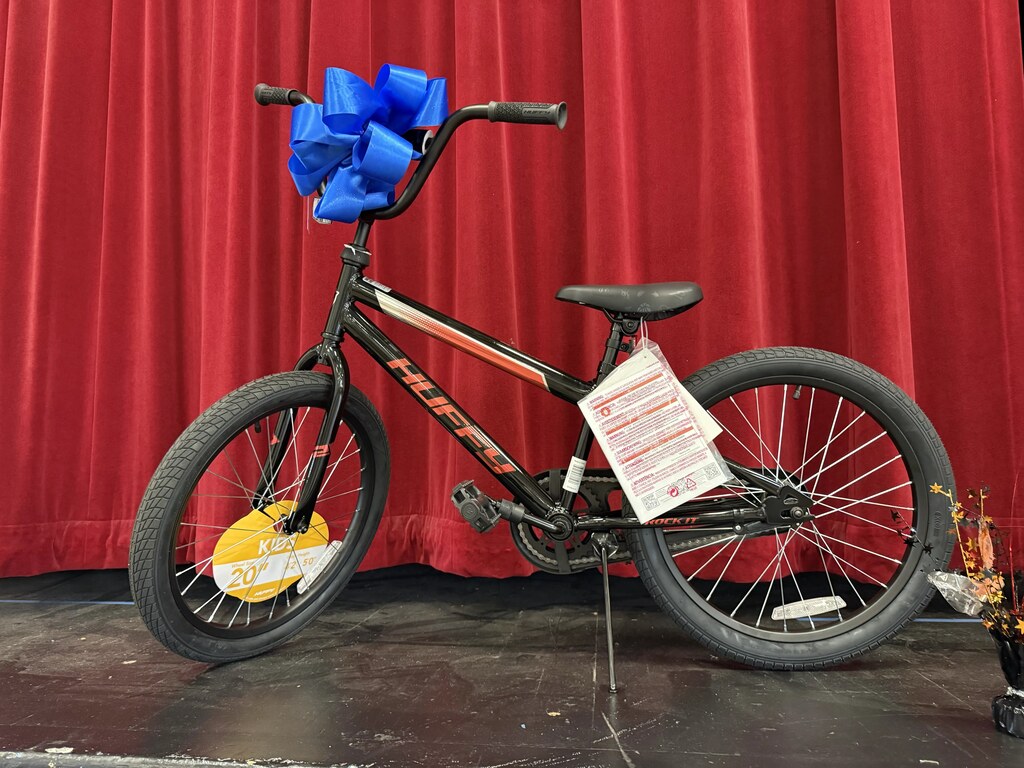 Boy bike for raffle