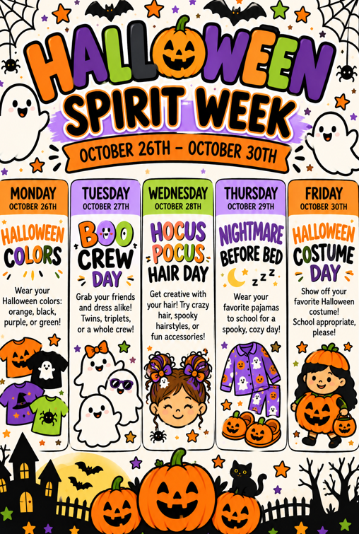 Halloween Spirit week
