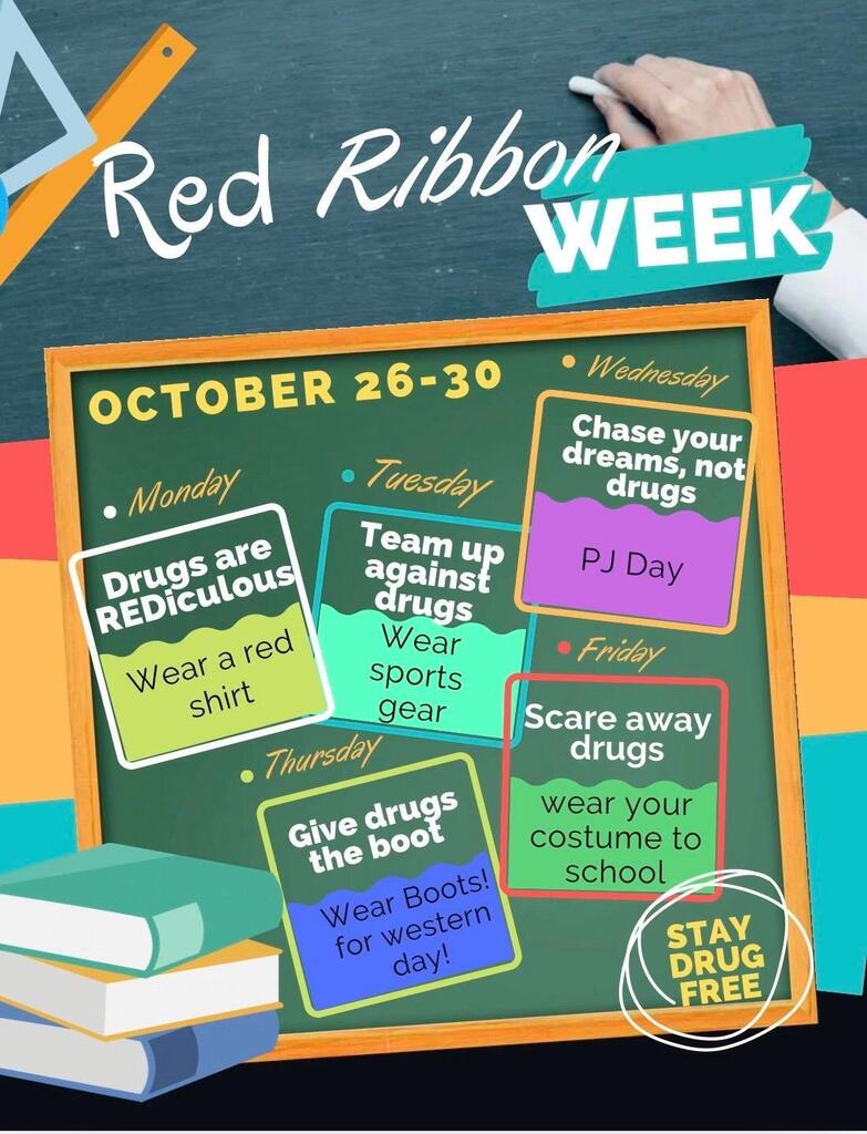 Next week we will be having Spirit week.