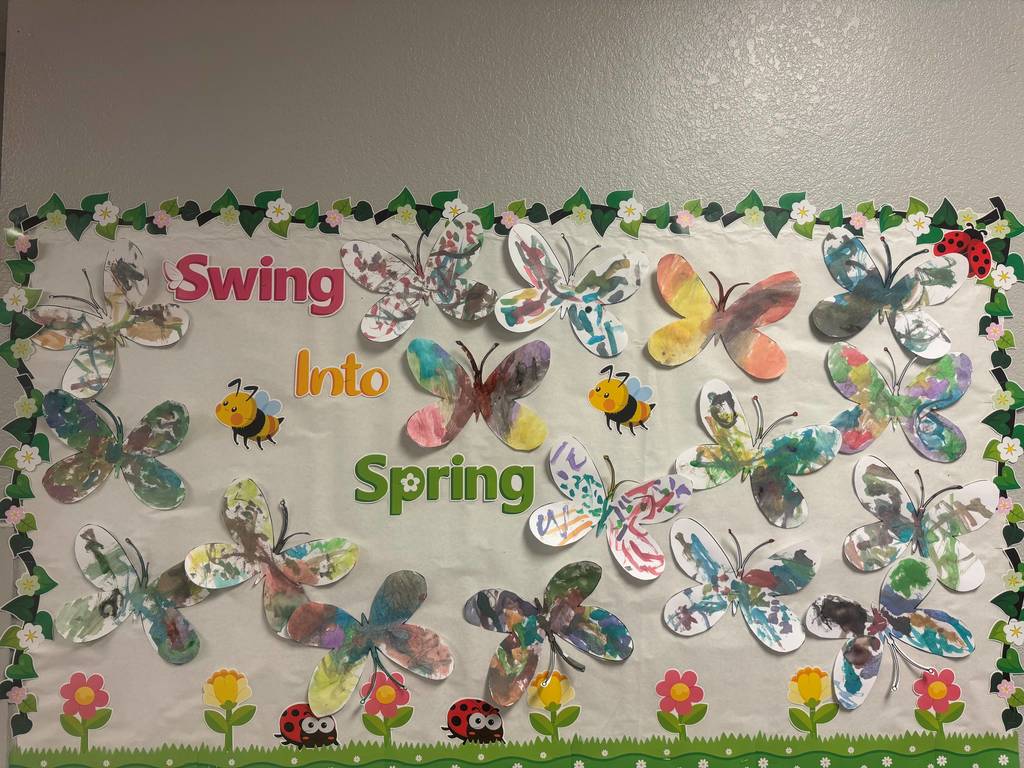 room 5 bulletin board