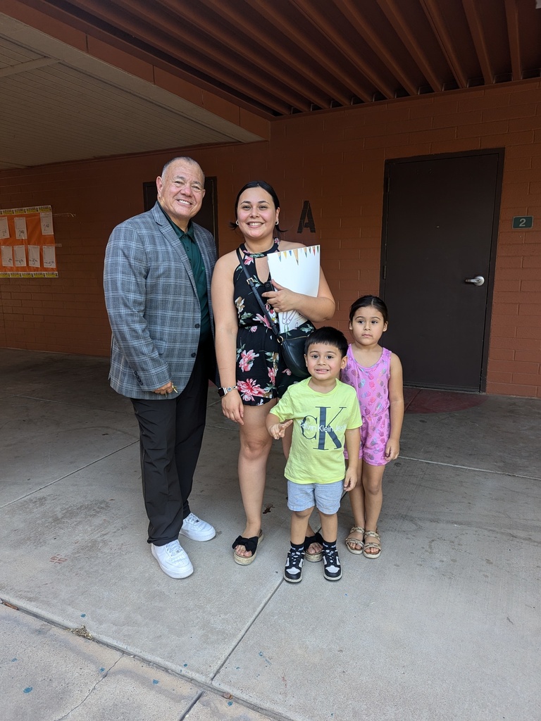 principal with student