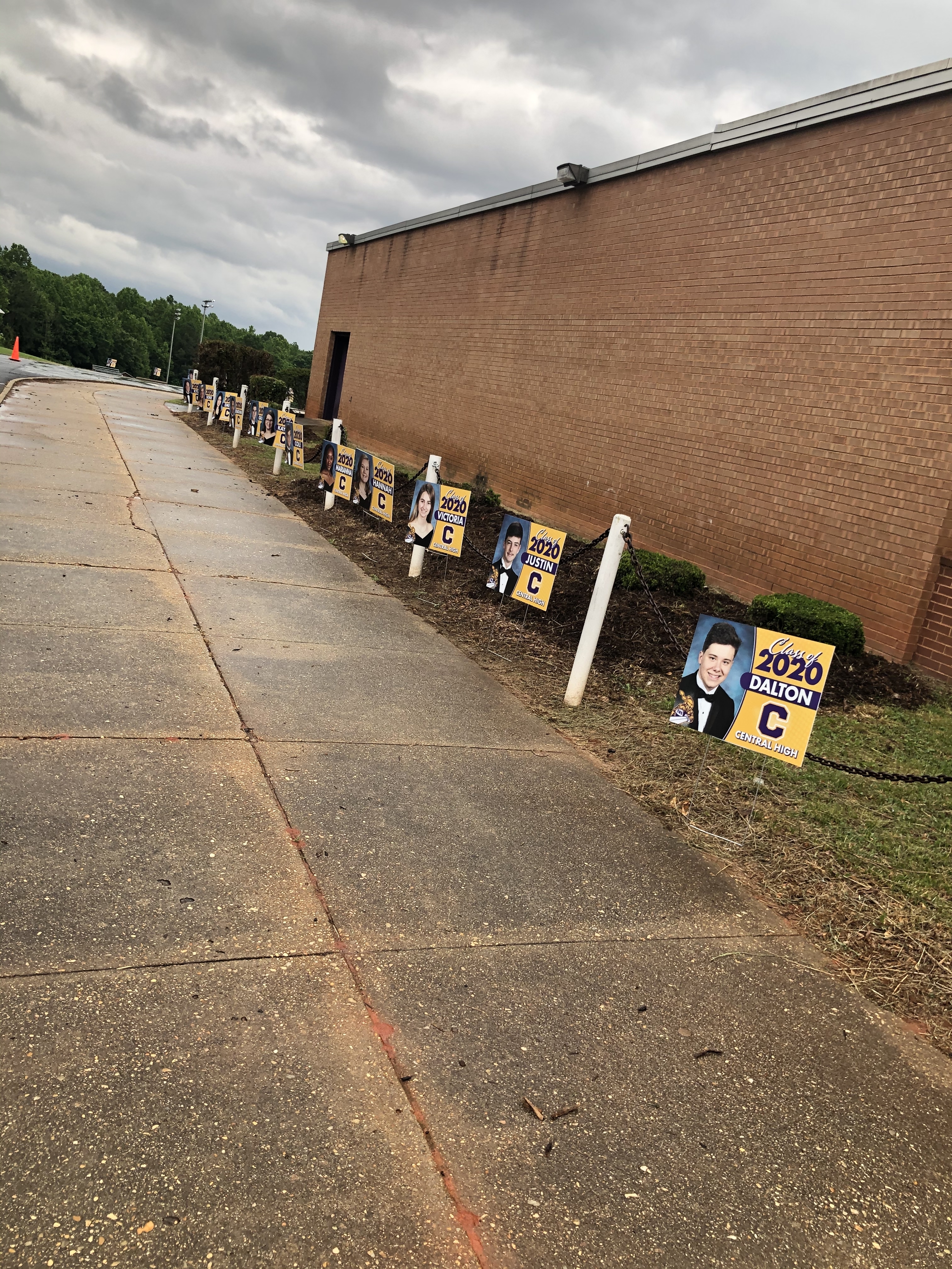 senior yard signs