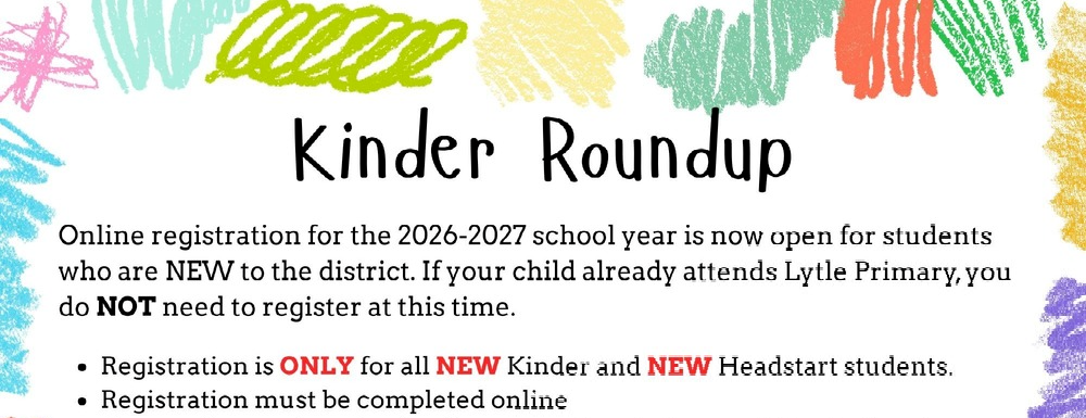 Flyer for new student registration