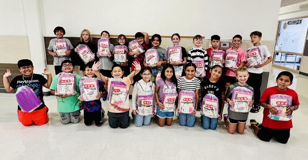 HEB supply donations