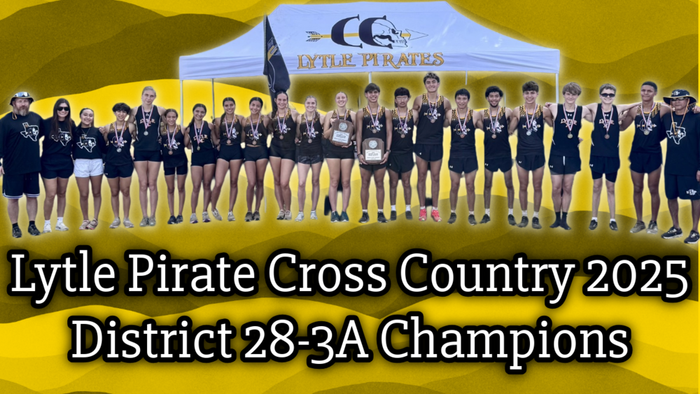 Lytle Pirate Cross Country 2025 District 28-3A Champions
