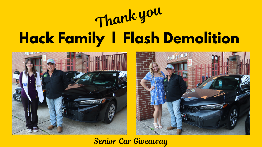 Senior Car Giveaway winners