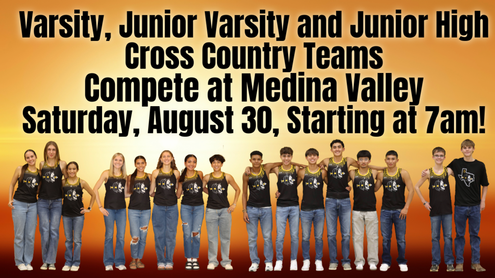 Invite to Watch Varsity, Junior Varsity and Junior High Compete at Medina Valley
