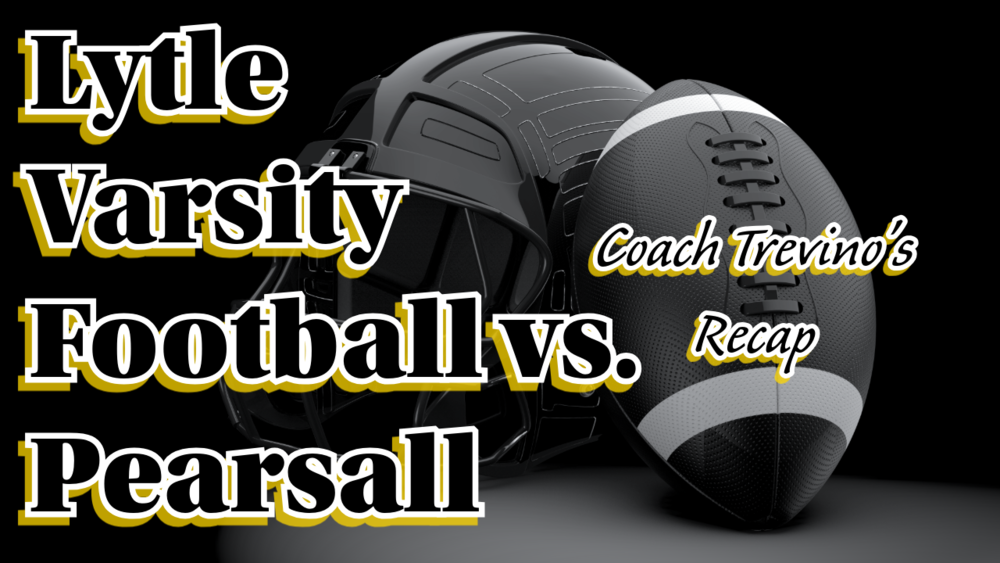 varsity football vs. Pearsall