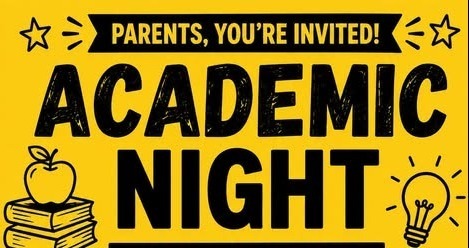 Academic Night flyer