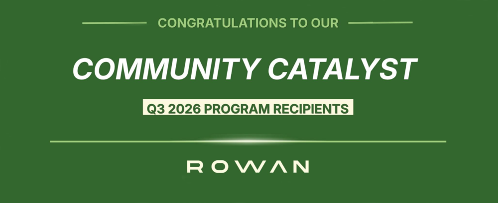 Rowan Community Catalyst Grant banner