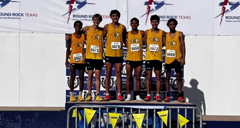 Boys Varsity Cross Country Team
