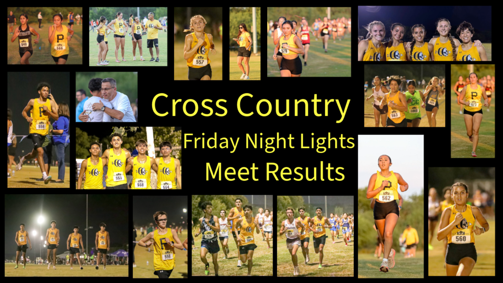 Cross Country Friday Night Lights Meet Results