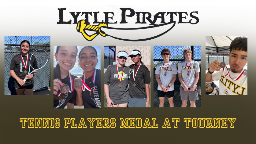 Lytle tennis team medalists