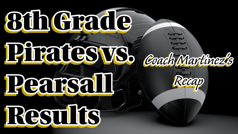 8th grade football vs. Pearsall