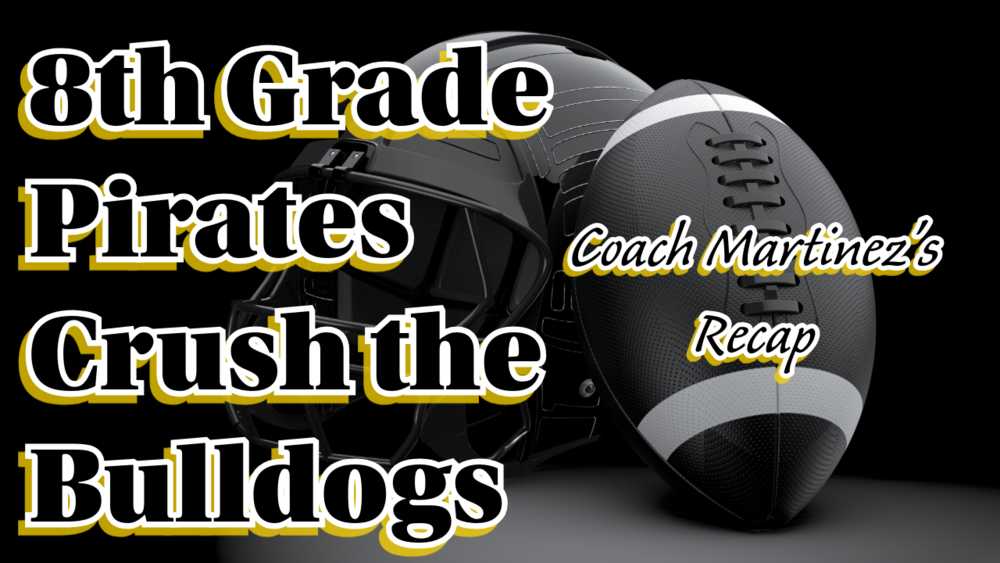 8th Grade Pirates Crush the Bulldogs
