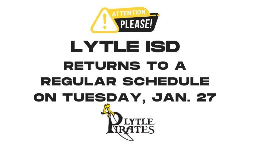 Return to Regular Schedule