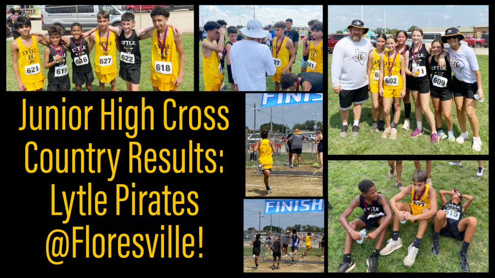 Junior High Cross Country Results: Lytle Pirates @Floresville!