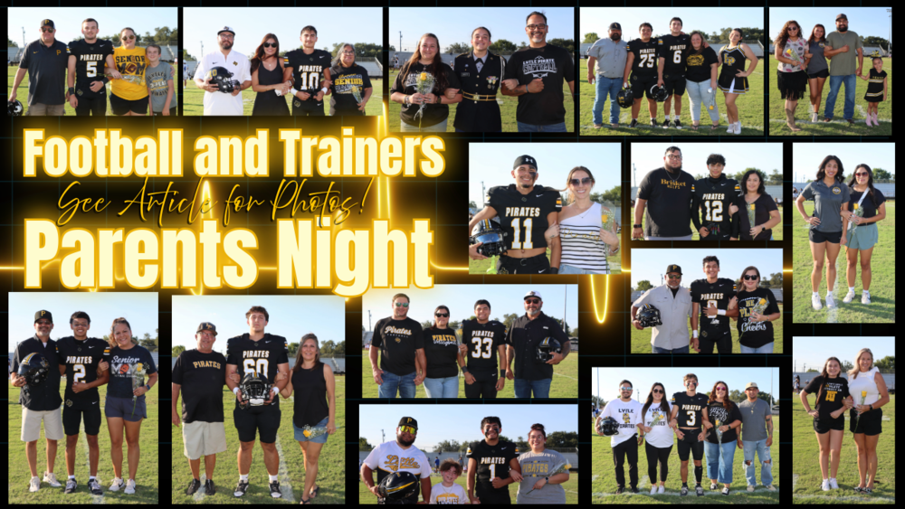 Football and Trainers Parents Night