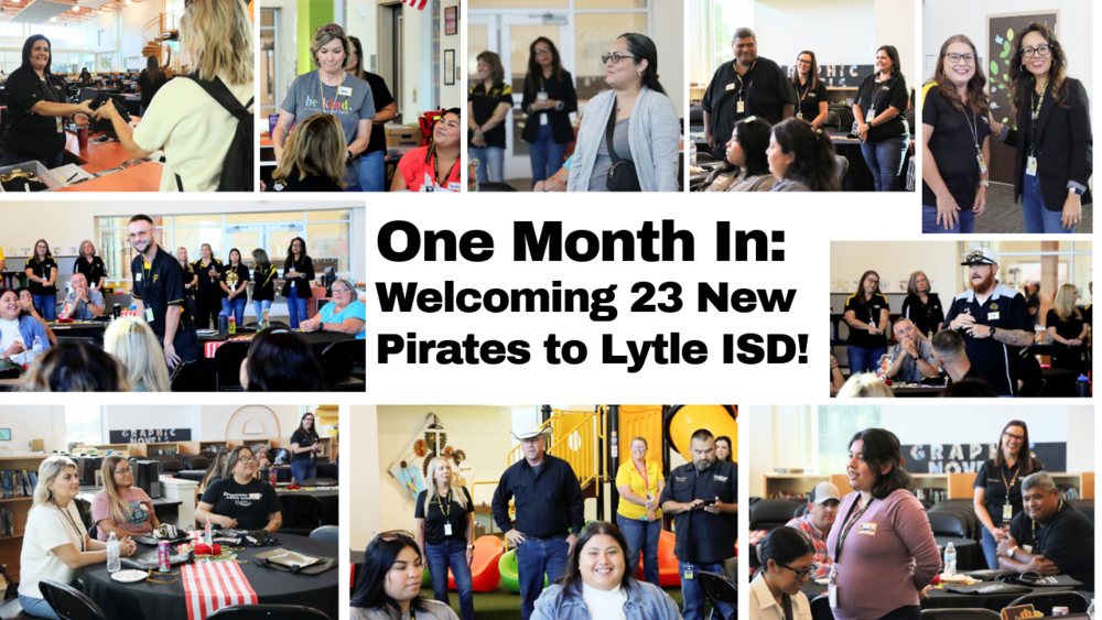 One Month In: Welcoming 23 New Pirates to Lytle ISD