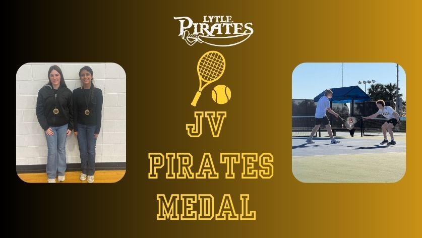 JV Tennis Players Medal