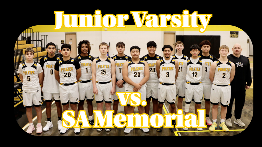 JV Basketball Boys vs. SA Memorial High School 