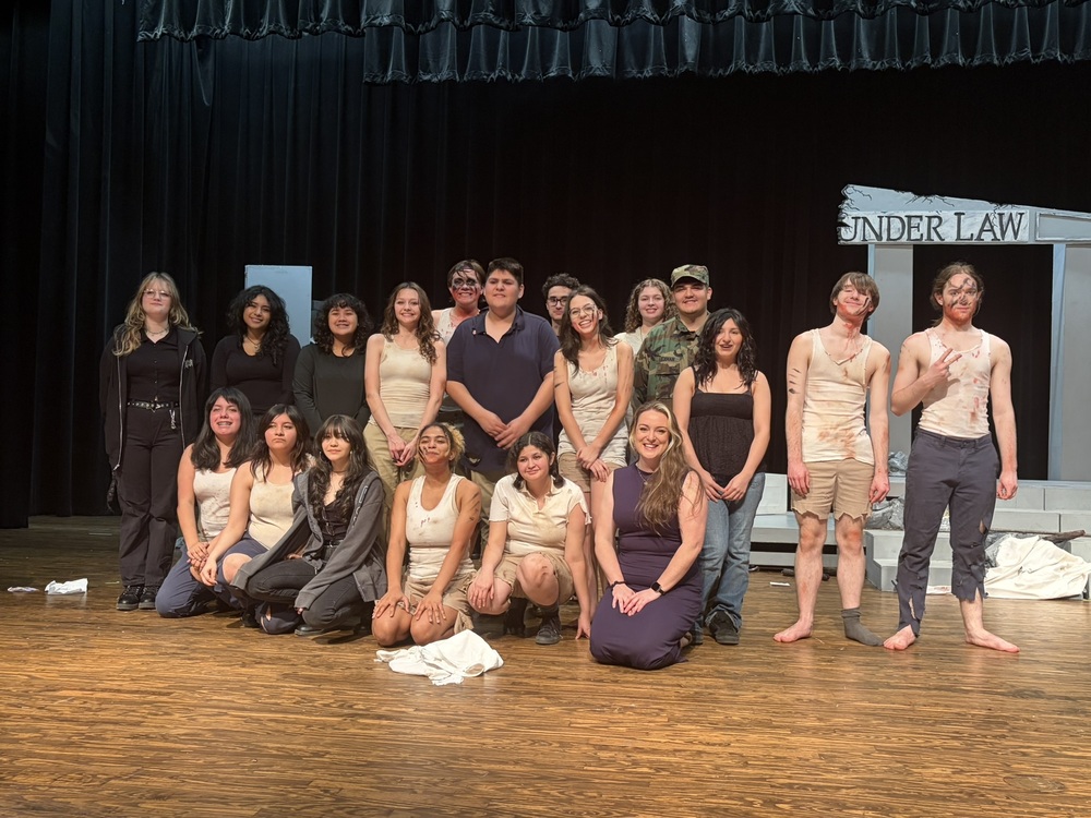 Cast and Crew of One-Act Play