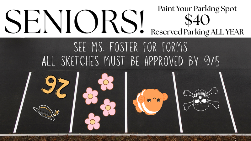 For $40 Seniors can paint a parking spot