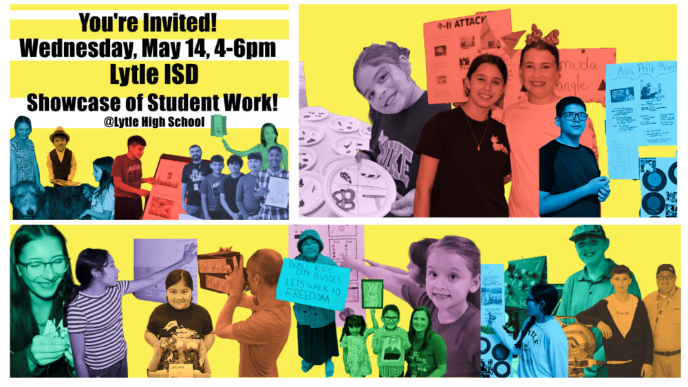Lytle ISD Showcase of Student Work Invitation