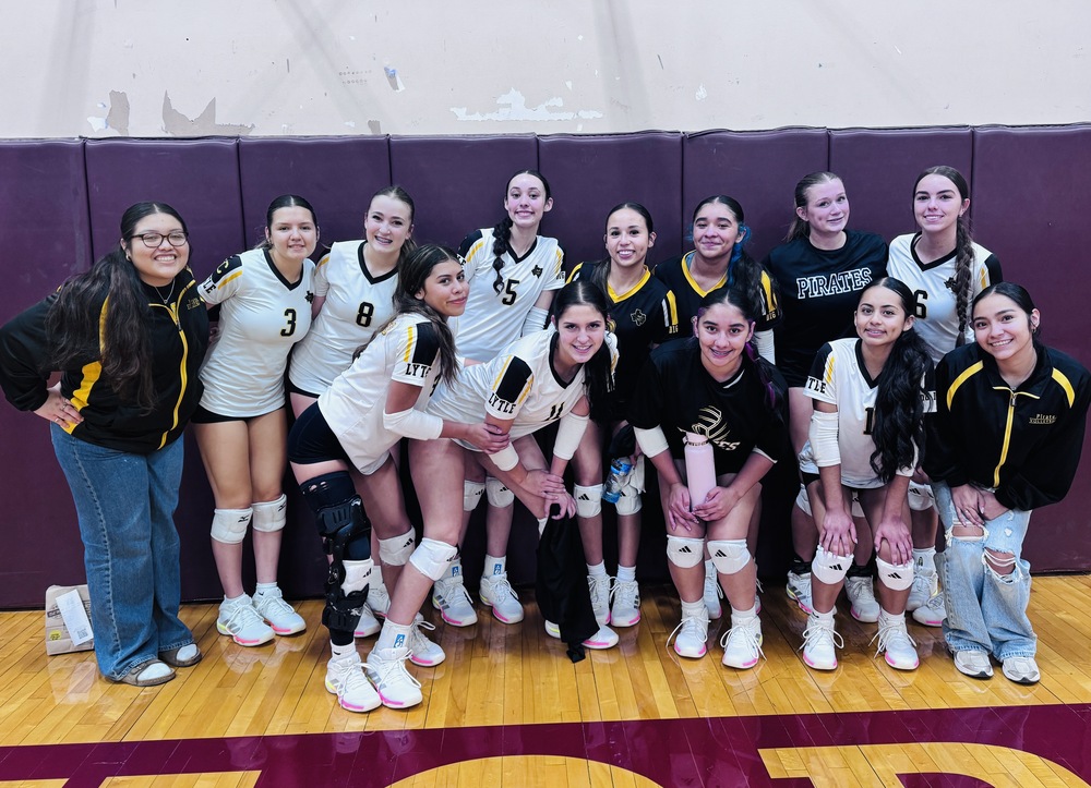 Volleyball team at Devine tournament