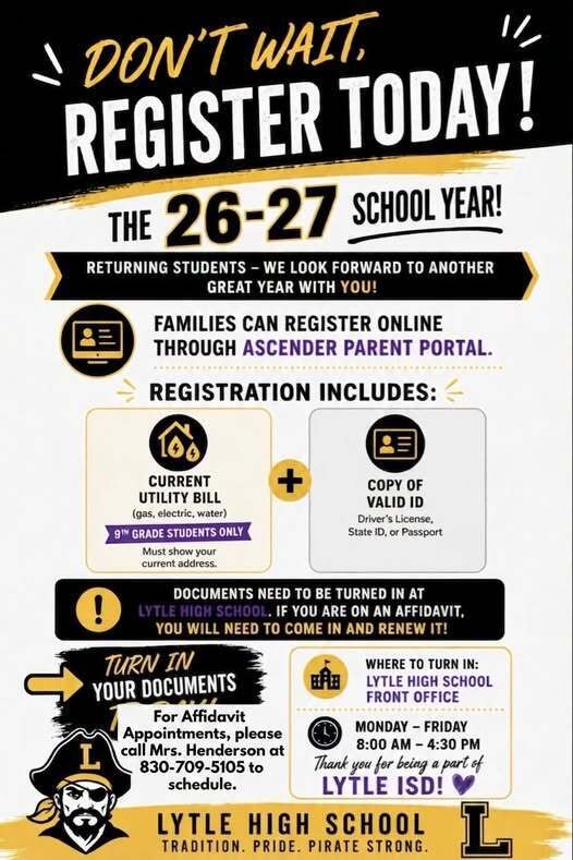 Registration flyer