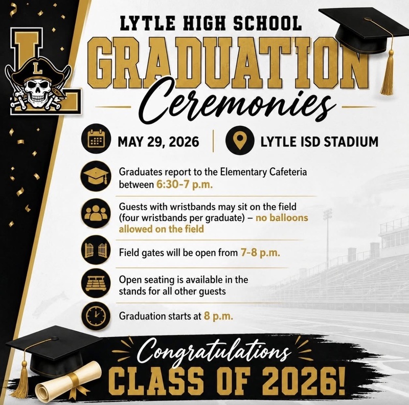Graduation flyer