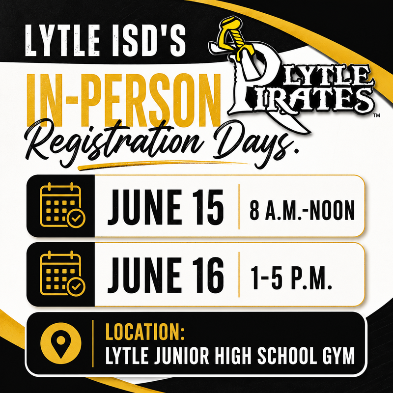 In-Person Registration flyer