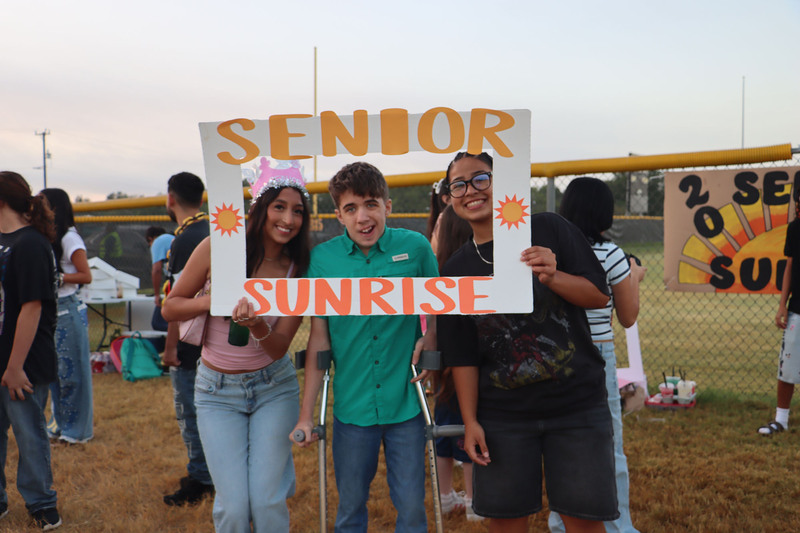 Seniors at Senior Sunrise