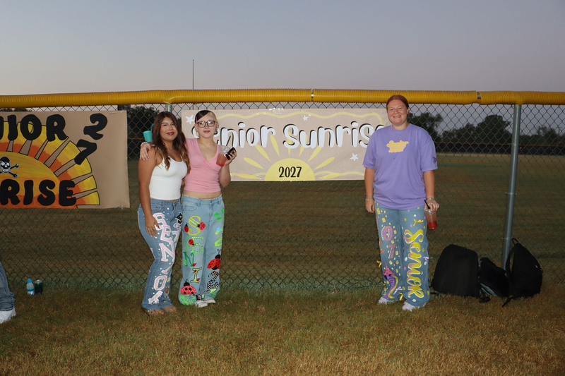 Seniors at Senior Sunrise