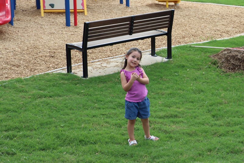 Child on playground