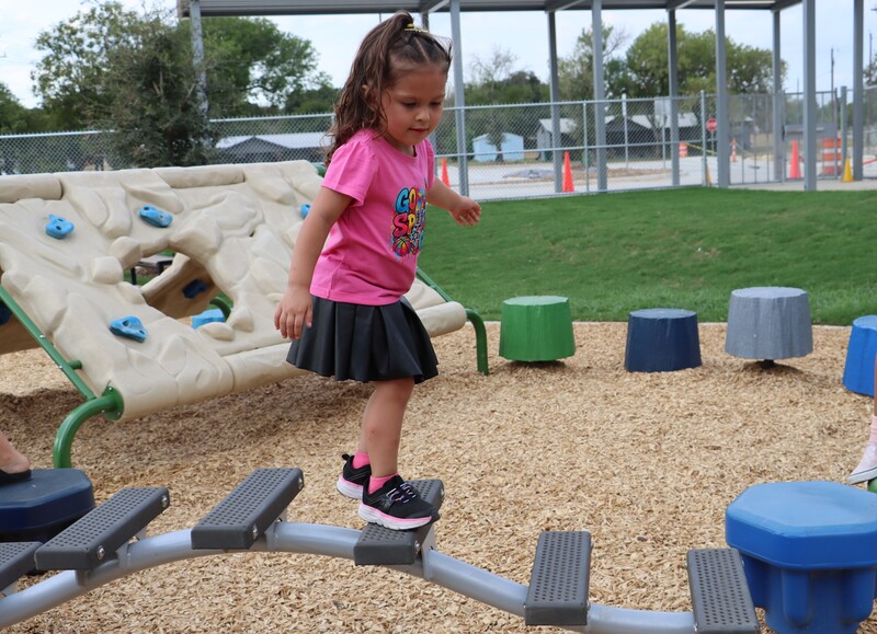 Child on playground