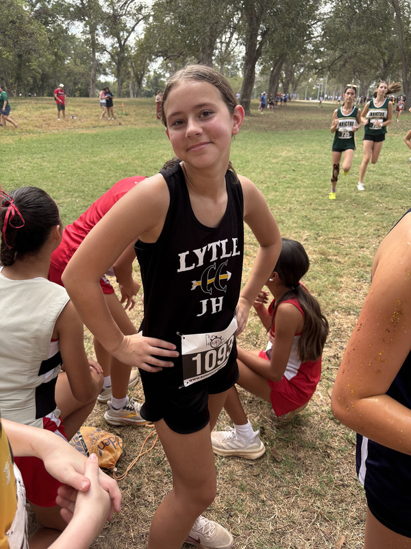 Karley Emerson at Cross Country meet